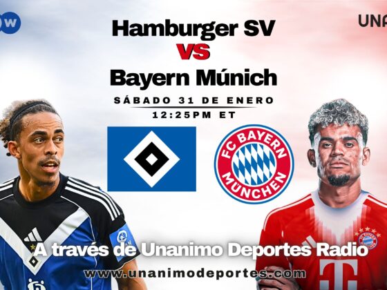 Hamburgo vs Bayern Múnich EN VIVO por Unanimo Deportes Radio
