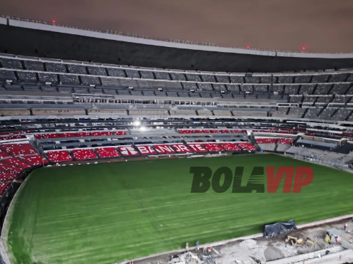 Publican imágenes inéditas del estado actual del Estadio Azteca Publican imágenes inéditas del estado actual del Estadio Azteca