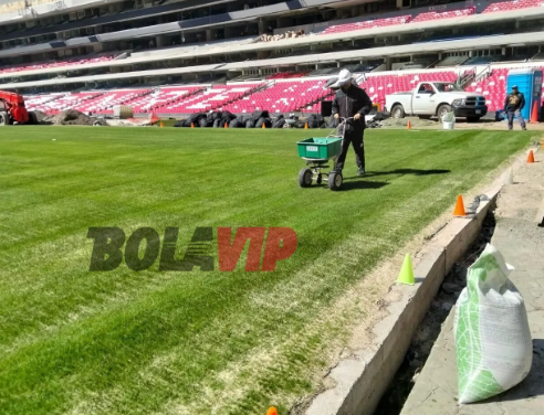 Publican imágenes inéditas del estado actual del Estadio Azteca Publican imágenes inéditas del estado actual del Estadio Azteca