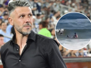 Martín Demichelis casi muere ahogado. Unanimo Deporets.