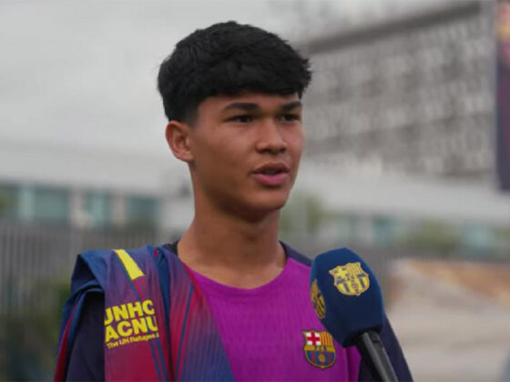 Pedro Fernández Sarmiento, mediocampista formado en la cantera del Club Barcelona