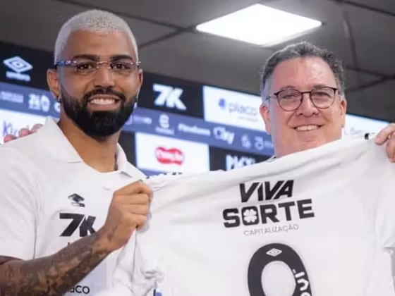 Gabigol fue presentado con Santos. Foto: One Football
