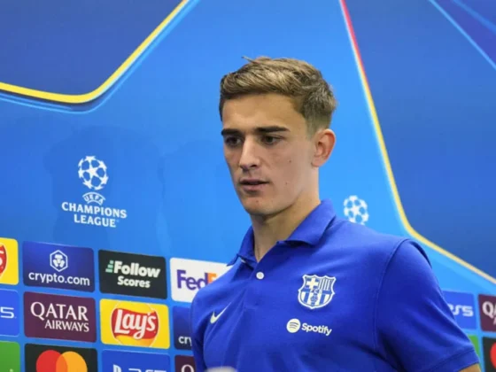 Pablo Páez Gavira, mediocampista del Club Barcelona