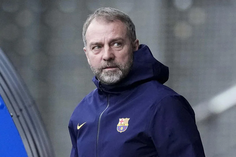 Hansi Flick, técnico del Club Barcelona