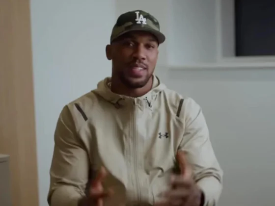 Anthony Joshua, excampeón mundial de peso pesado