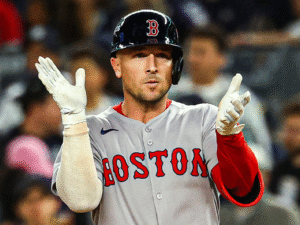 Alex Bregman, en un partido con Boston Red Sox de la MLB.. / X: @MLB