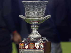 Trofeo de la Supercopa de España. Foto de archivo.