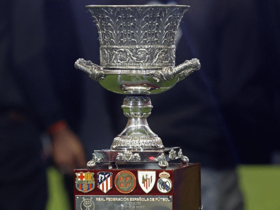 Trofeo de la Supercopa de España. Foto de archivo.
