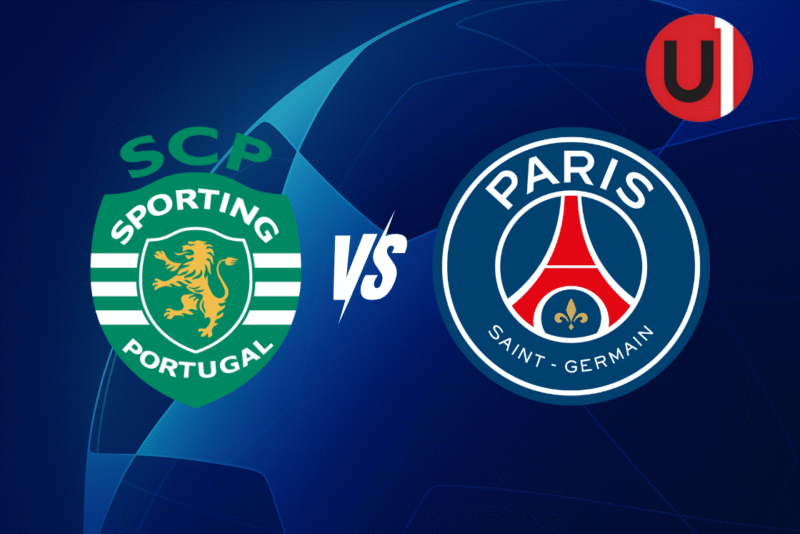UEFA Champions League: Sporting Lisboa vs. PSG 20/01/2026. Unanimo Deportes.