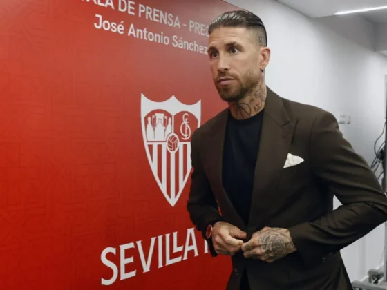Sergio Ramos, exjugador del Sevilla