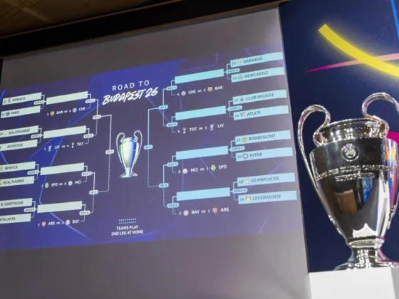 Definidos los playoffs de la Champions League