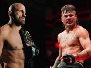 UFC Alexander Volkanovski vs. Diego Lopes. 31/01/2026. / Instagram: @alexvolkanovski y @diegolopesmma