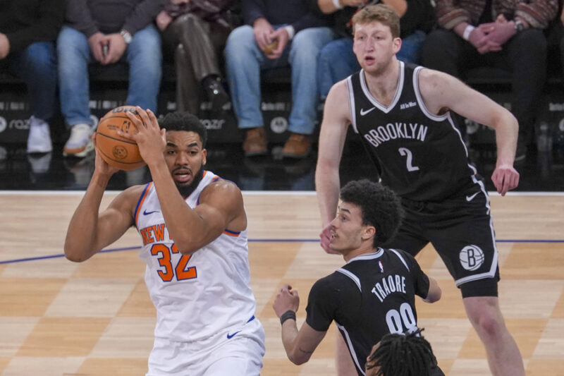 NBA: Knicks dan una paliza histórica a los Nets