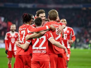 Bayern Múnich se divierte frente al Wolfsburgo, 11 puntos arriba