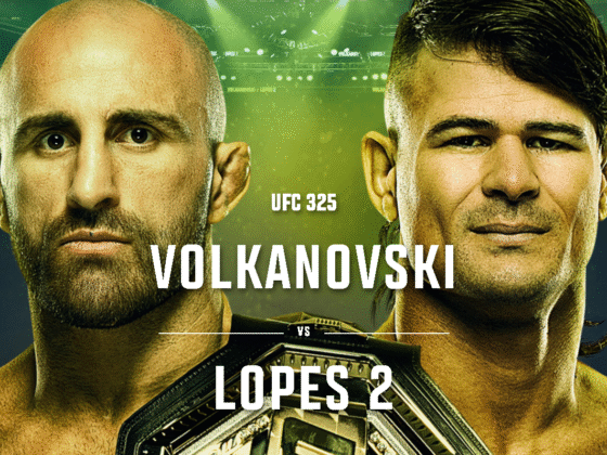 UFC: Volkanovski vs. Lopes 2. Captura de pantalla.