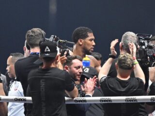 Anthony Joshua, boxeador británico