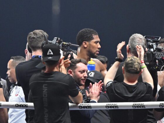 Anthony Joshua, boxeador británico