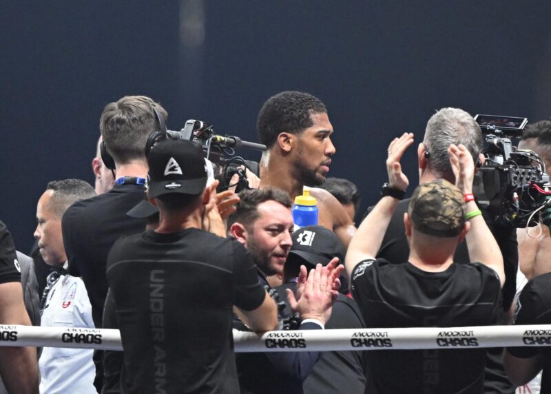 Anthony Joshua, boxeador británico