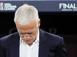 Fotografía de Ronald Wittek, en la que puede verse en una imagen de archivo del 5 de junio de 2025 al seleccionador de fútbol de Francia, Didier Deschamps. EFE