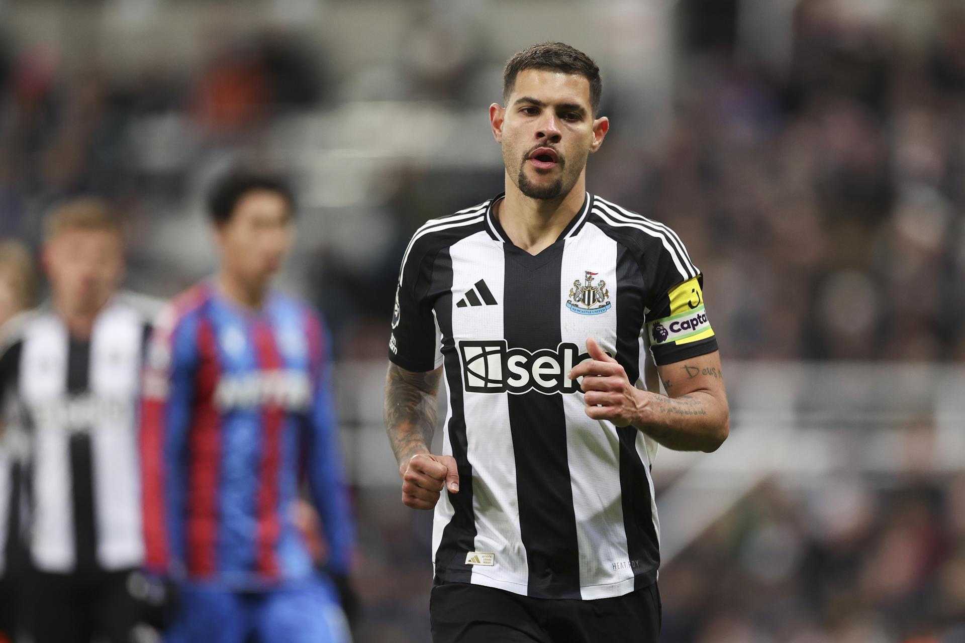 Arsenal acuerda con Bruno Guimarães e alista oferta de £70M Bruno Guimaraes, brasileño del Newcastle United, en Newcastle, Reino Unido. EFE/EPA/ADAM VAUGHAN/Archivo