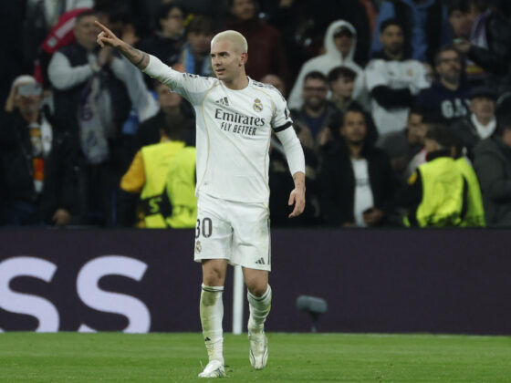El delantero argentino del Real Madrid Franco Mastantuono en foto de la semana pasada de Juanjo Martín. EFE