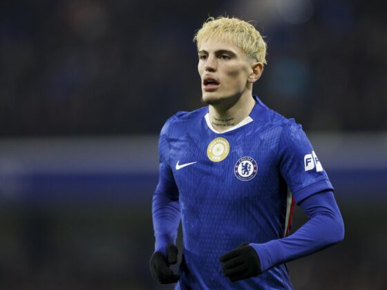 El jugador del Chelsea Alejandro Garnacho en foto de archivo de DAVID CLIFF. EFE/EPA