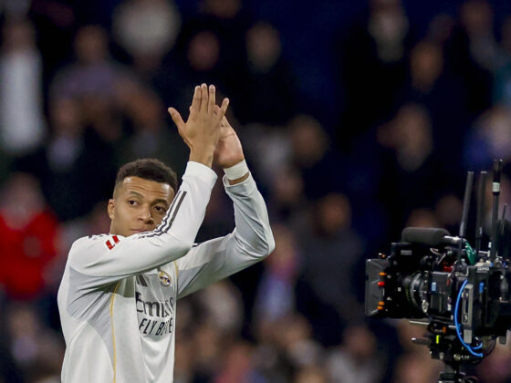 El delantero francés del Real Madrid, Kylian Mbappé en foto de archivo de Javier Lizón. EFE