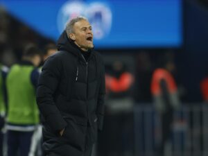 El técnico del PSG Luis Enrique este pasado 4 de enero. EFE/EPA/YOAN VALAT/Archivo