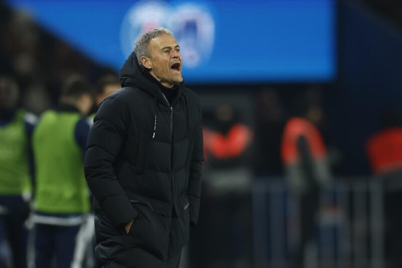 El técnico del PSG Luis Enrique este pasado 4 de enero. EFE/EPA/YOAN VALAT/Archivo