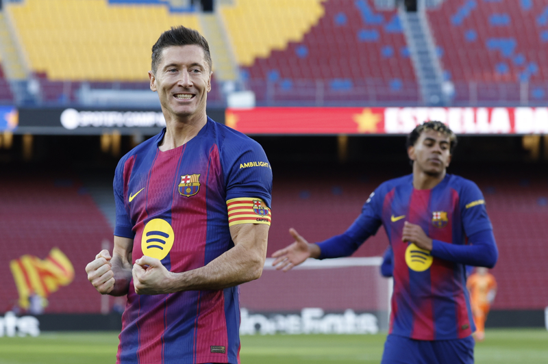FC Barcelona gana con Lewandowski y Lamine Yamal al Mallorca