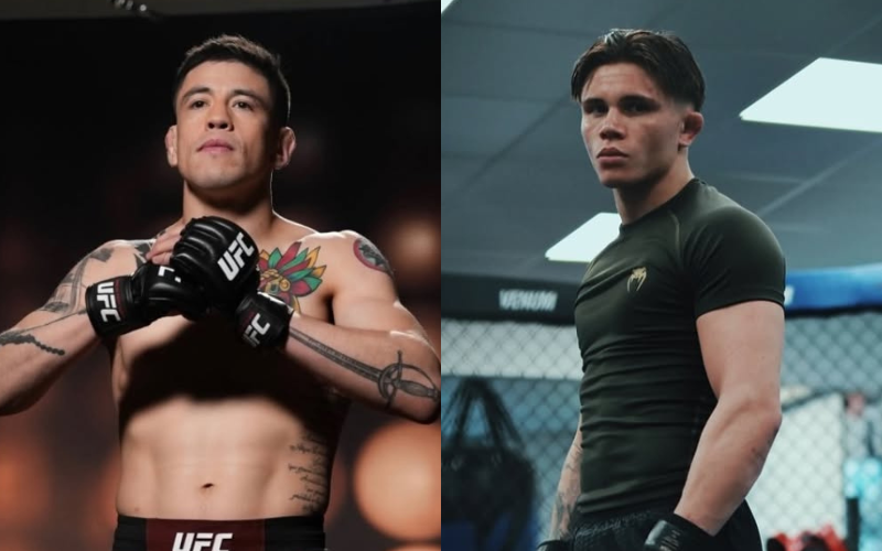 UFC: Brandon Moreno vs. Lone'er Kavanagh. 28/02/2026. / Instagram: @theassassinbaby - @lonkavanagh