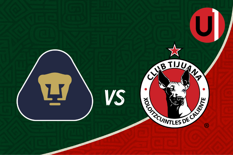 Tijuana vs Pumas EN VIVO: Dónde ver, horarios y fecha