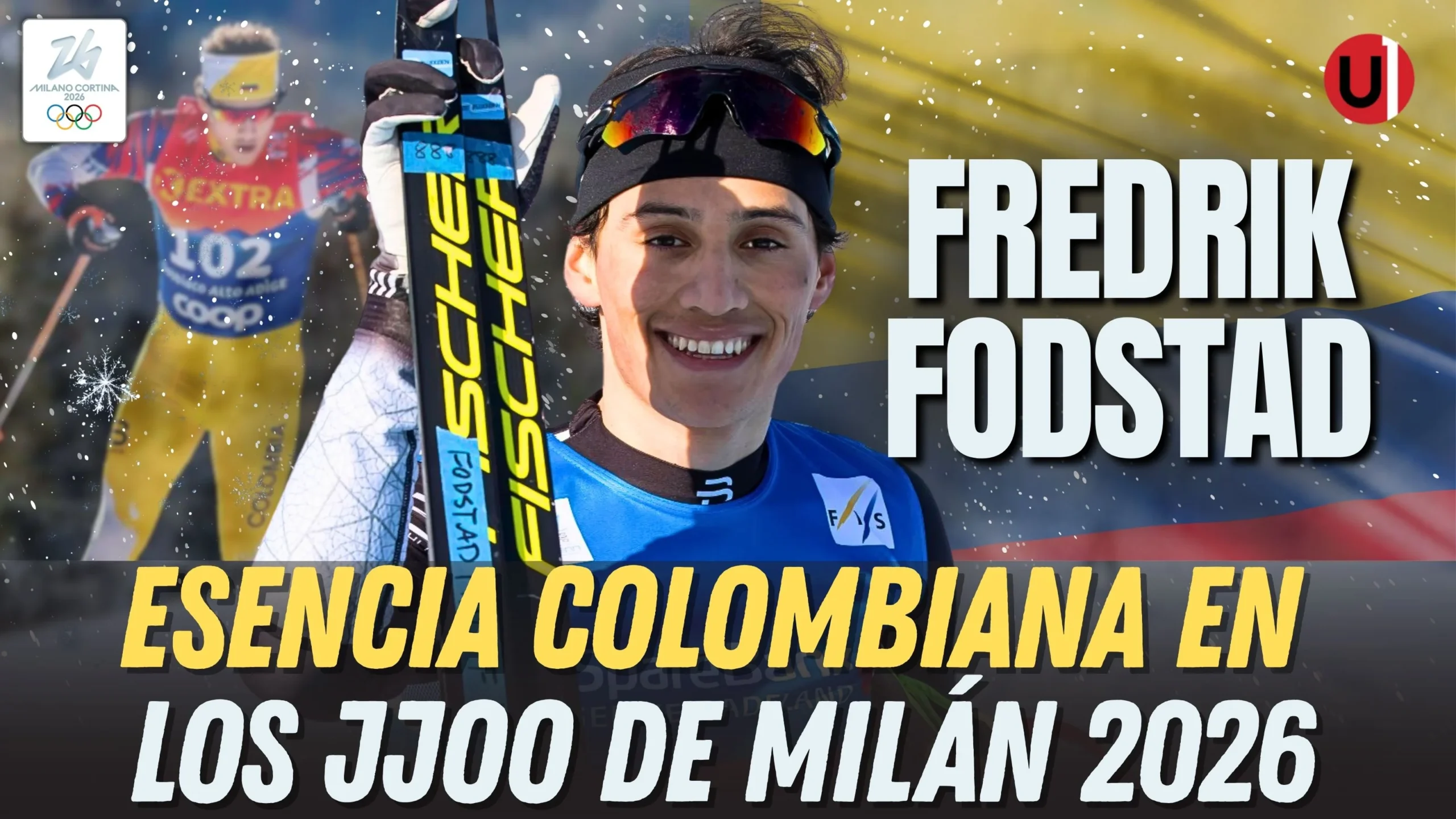 VIDEO: Fredrik Fodstad: Esencia Colombiana en los JJOO en Milán 2026