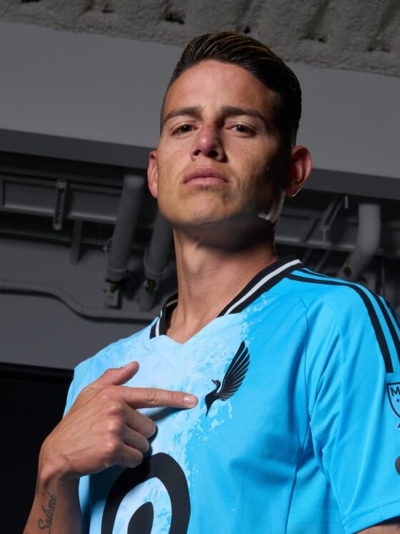 James Rodríguez, nuevo jugador del Minnesota United de la MLS. Tomada de @jamesrodriguez10