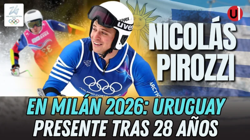 Mauricio_ VIDEO.- Nicolás Pirozzi en Milán 2026_ Uruguay presente tras 28 años