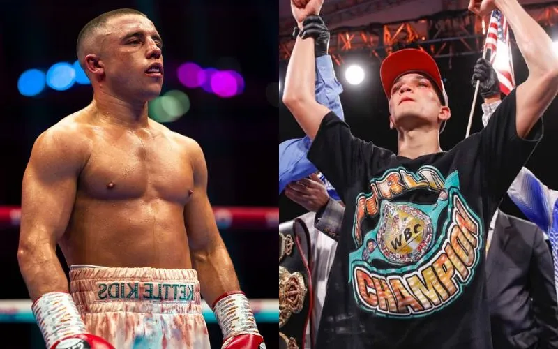 Nick Ball vs. Brandon Figueroa. 07/02/2026. Instagram: @brandonfigueroa101 - @nickball__