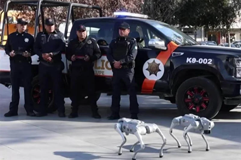 Perros robot se suman a la policía de Nuevo León