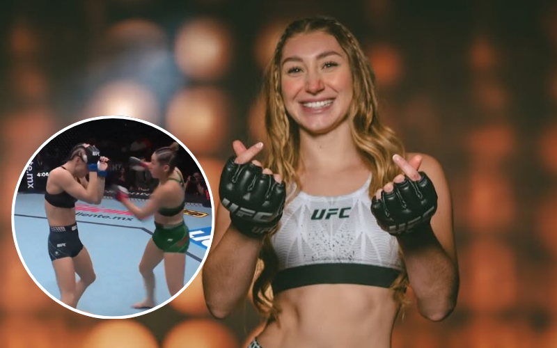 Regina Tarin sumó su primer triunfo en UFC. / Instagram: @regina_tarin