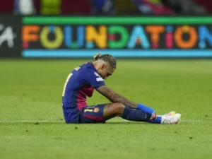 Raphinha, delantero brasileño del Club Barcelona