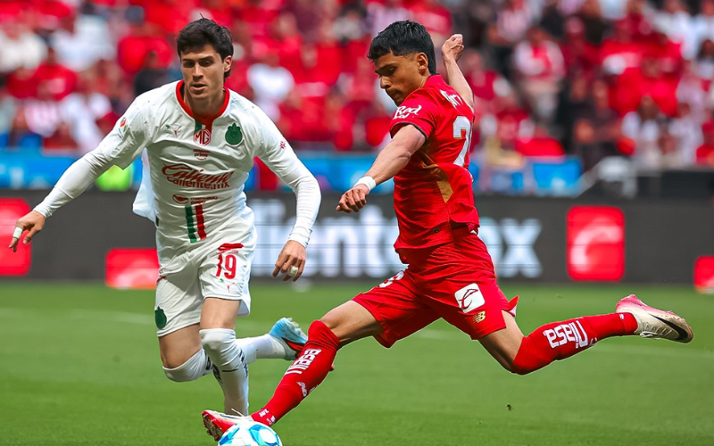 Toluca derrota a Chivas en la jornada 8 del Clausura 2026 de la Liga MX. / X: @TolucaFC