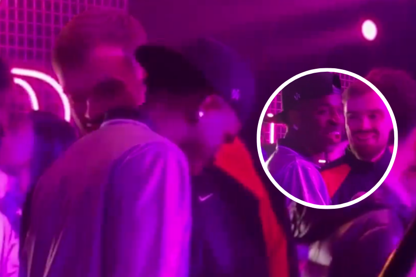 Vinicius reacciona a derrota del Barcelona. Captura de pantalla.