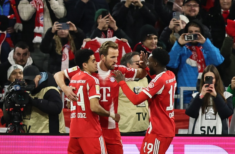 Harry Kane y Luis Díaz le dan la victoria al Bayern Múnich Harry Kane y Luis Díaz le dan la victoria al Bayern Múnich