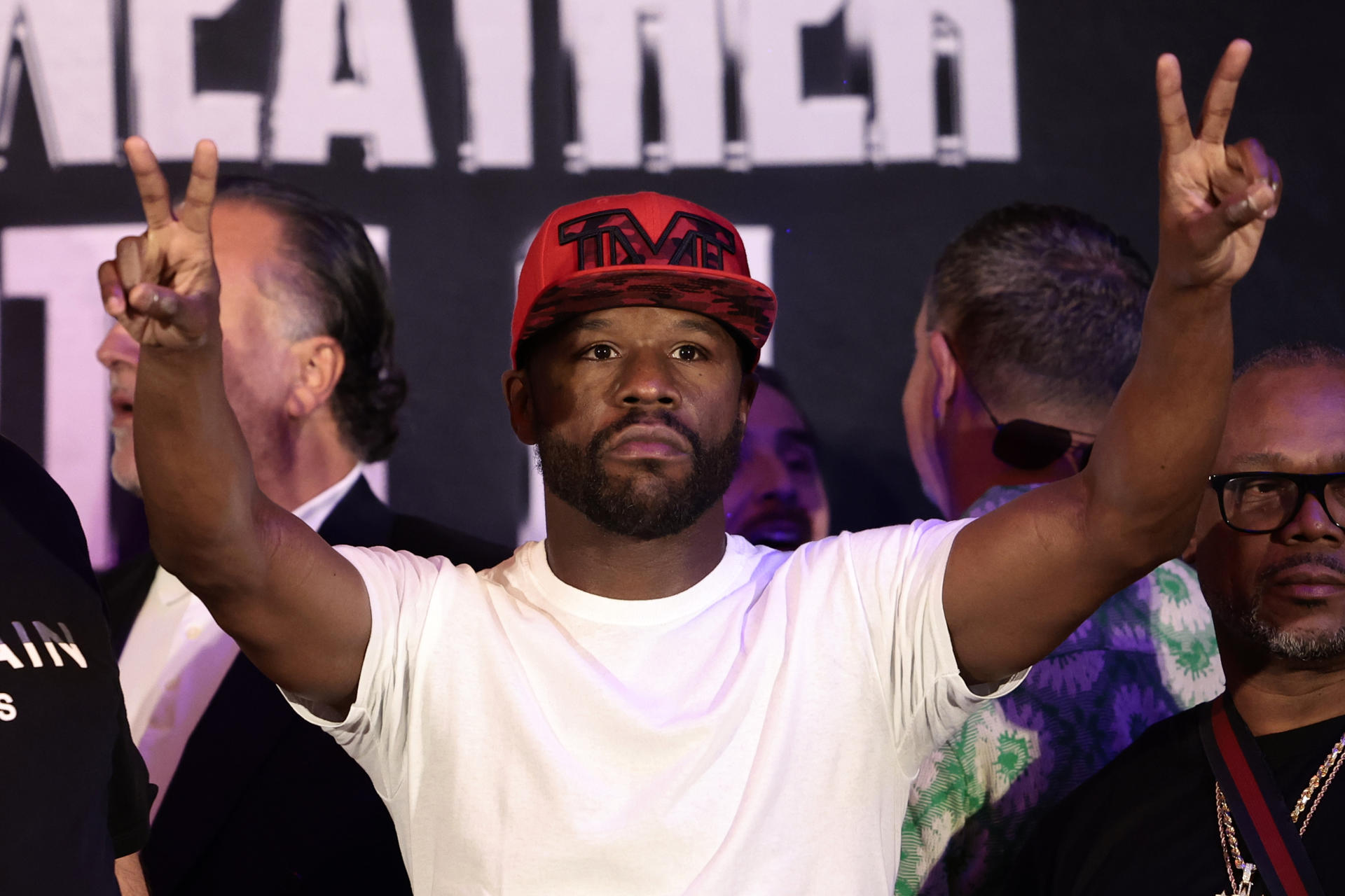 Floyd Mayweather Jr., excampéon mundial de boxeo