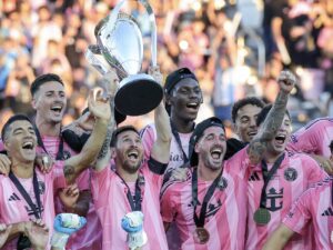 El Inter Miami, campeón de la MLS en 2025, es el equipo más cotizado, con un valor de 1.450 millones de dólares, según el medio especializado Sportico. EFE/EPA/CRISTOBAL HERRERA-ULASHKEVICH