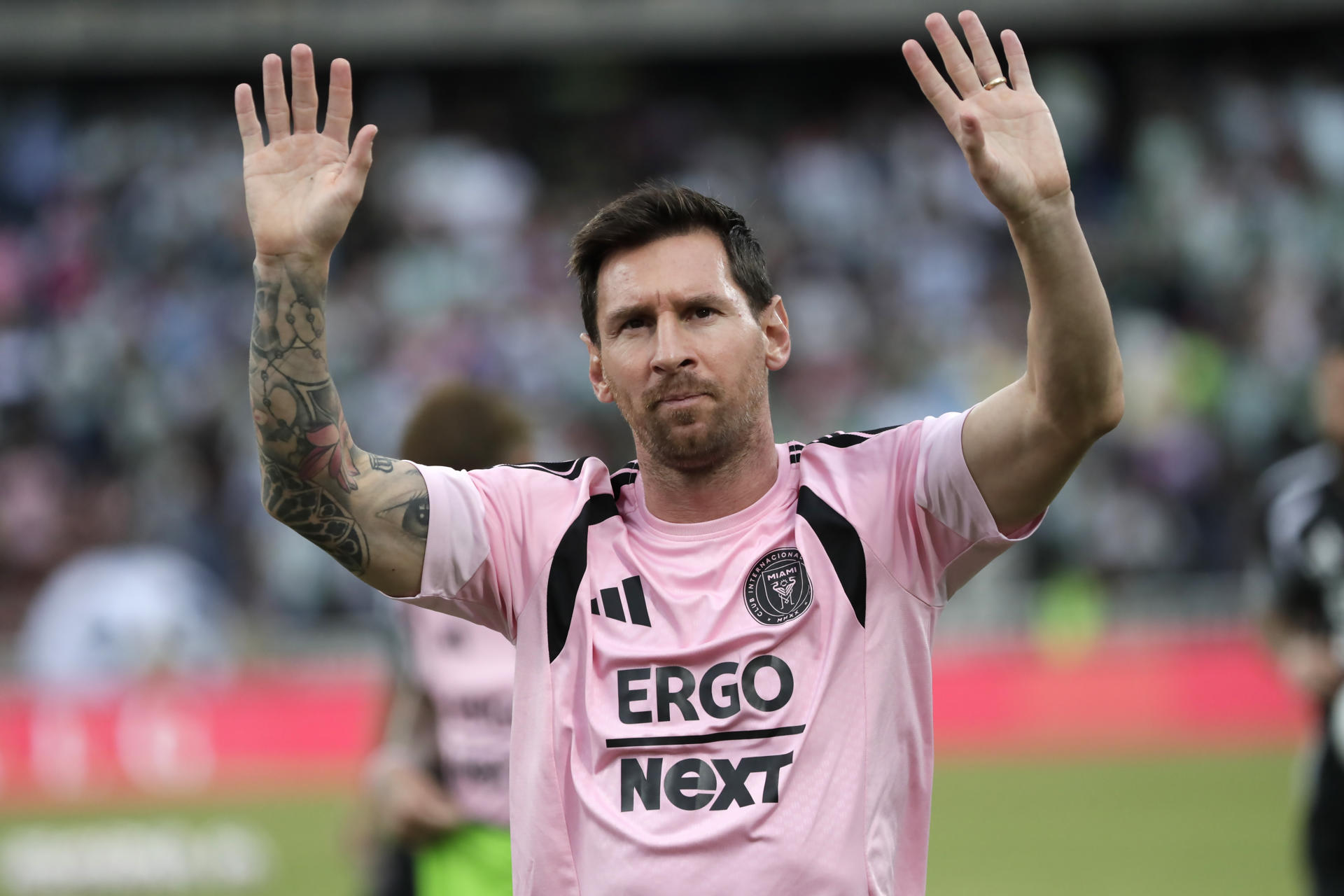 Lionel Messi, delantero del Inter Miami. EFE/Carlos Ortega