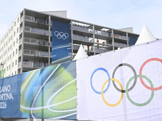 La Villa Olímpica en Milán, Italia. Los Juegos Olímpicos de Invierno Milán-Cortina 2026 se celebrarán del 6 al 22 de febrero de 2026. (Italia) EFE/EPA/DANIEL DAL ZENNARO