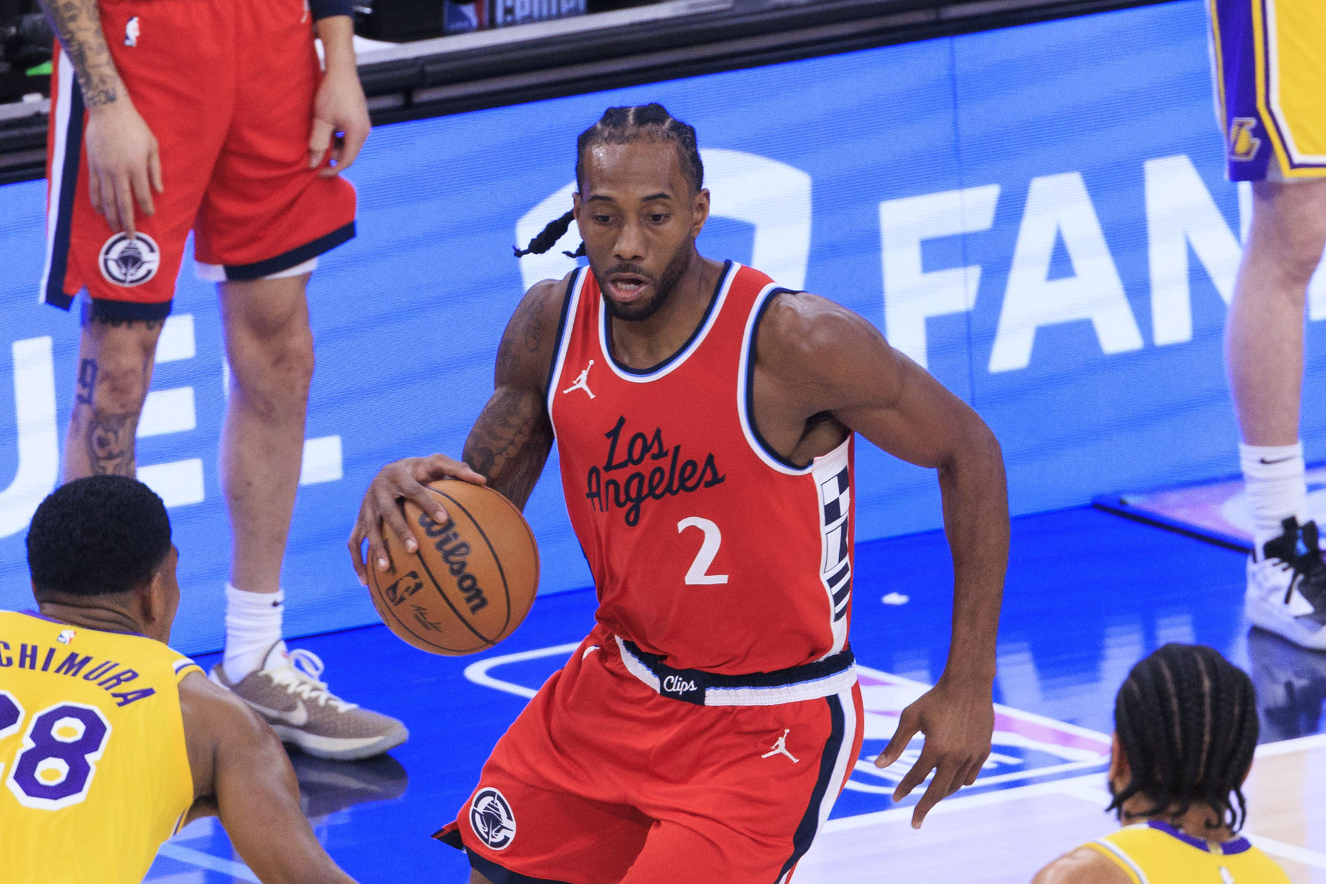 Fotografía de archivo del 4 de febrero de 2025 dell jugador de Los Angeles Clippers Kawhi Leonard. EFE/Javier Rojas