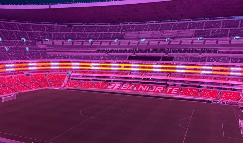 ¡Simplemente, hermoso! Imágenes del estadio Azteca previo a reapertura