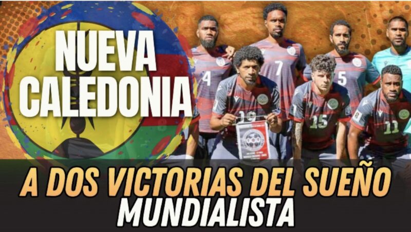 Nueva Caledonia desafía la historia y se acerca al Mundial