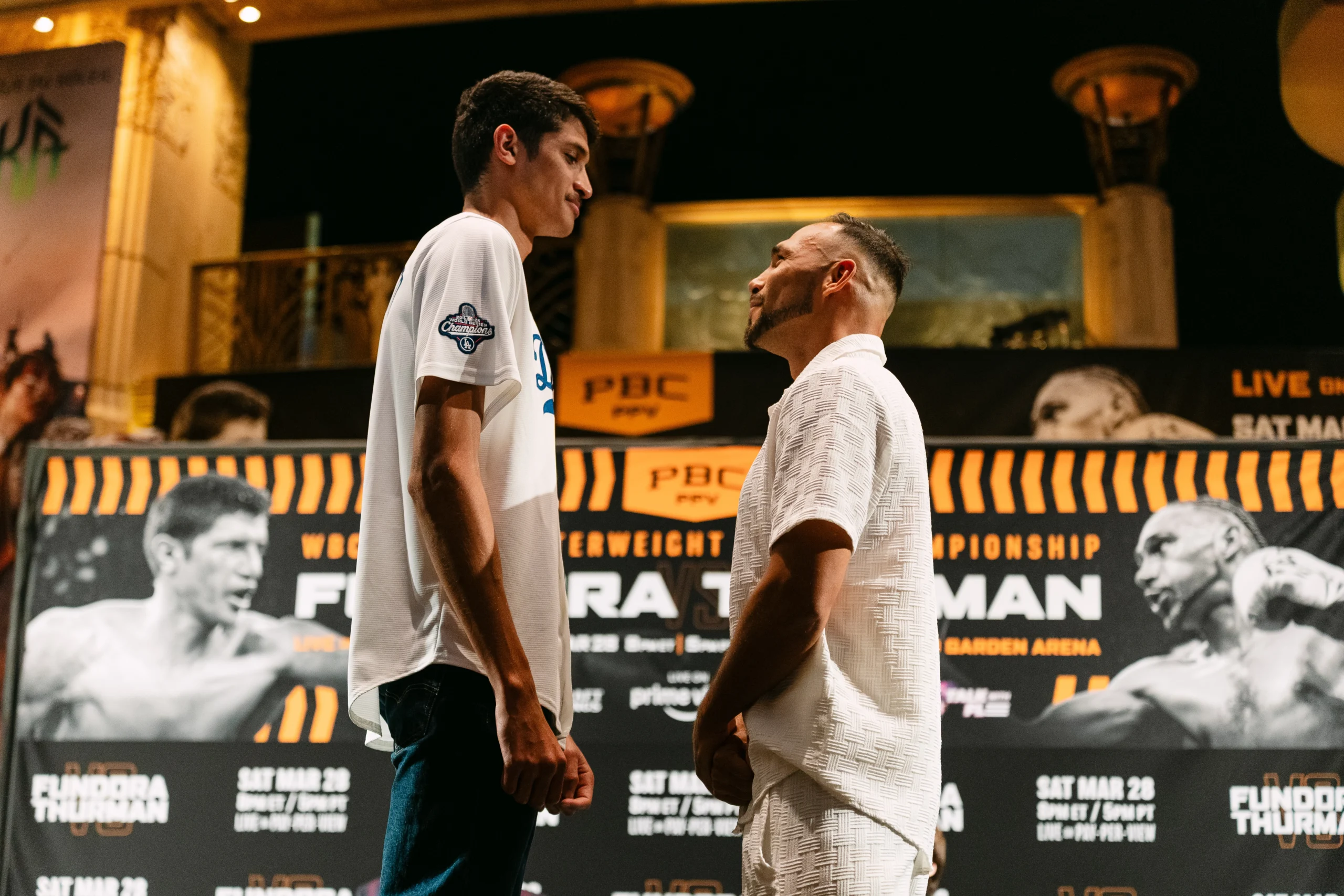 PBC Opening Bell - Fundora vs Thurman - 03.25.26. Foto: Michael Bishop